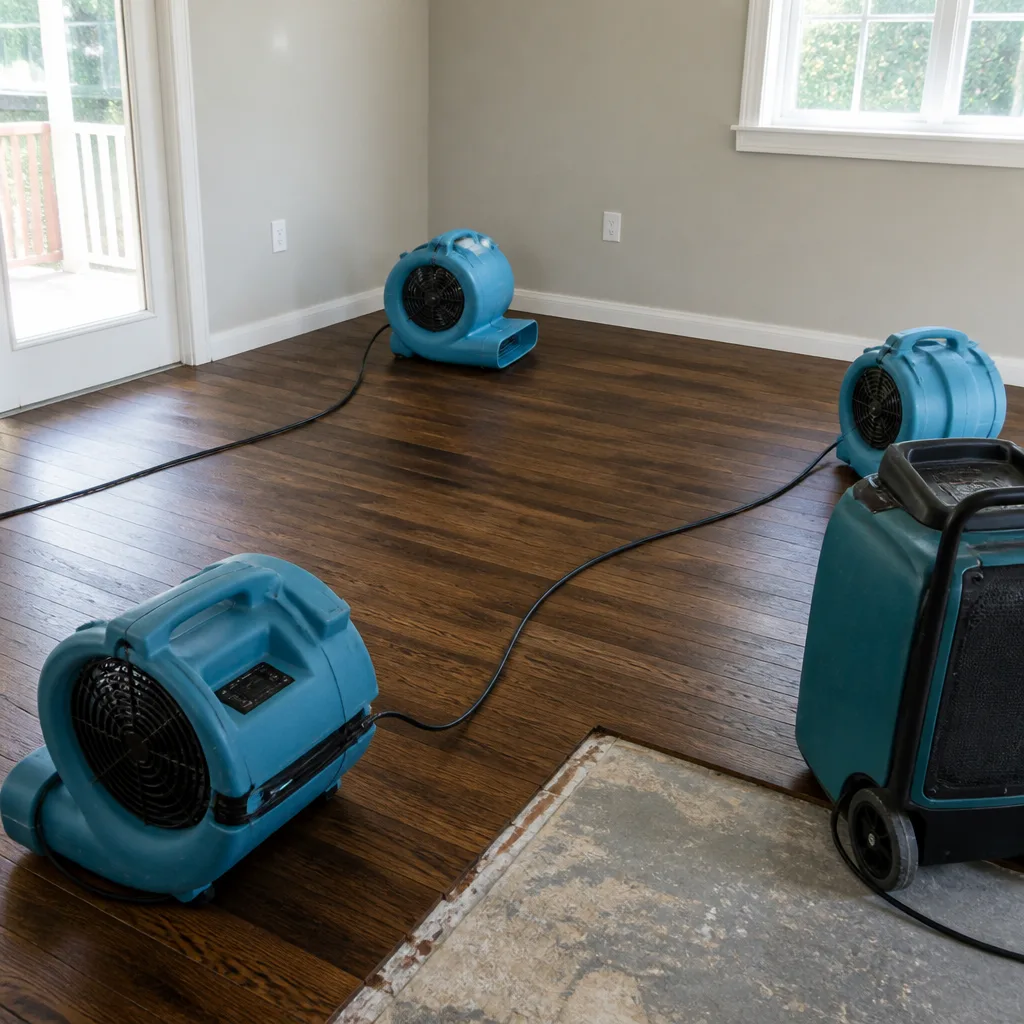Water damage drying